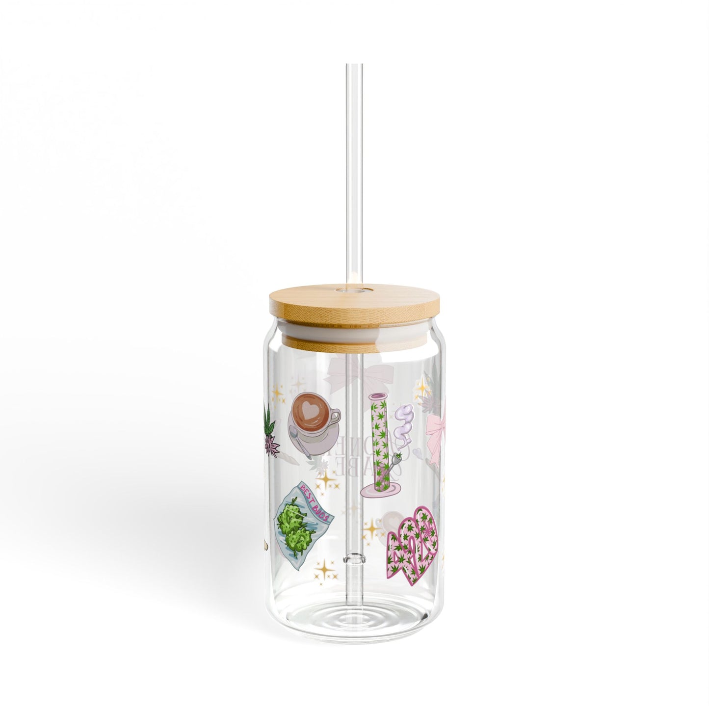 Stoner Babe Sipper Glass, 16oz