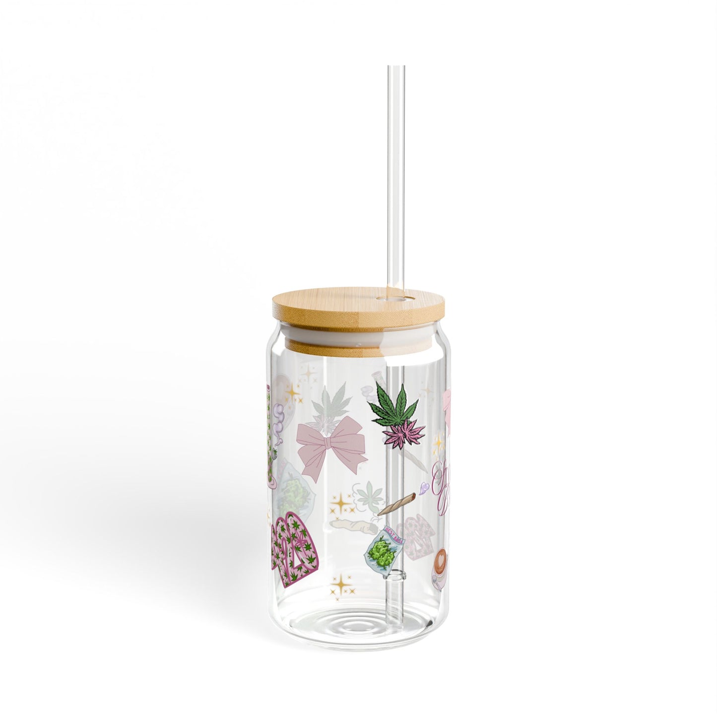Stoner Babe Sipper Glass, 16oz