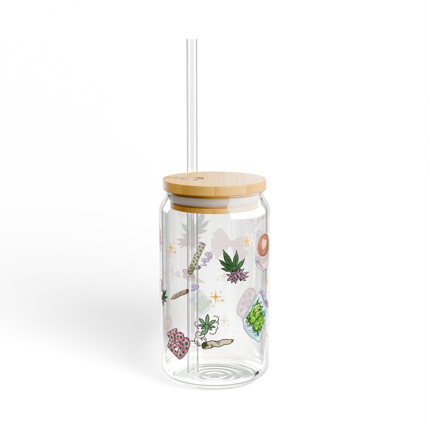 Stoner Babe Sipper Glass, 16oz